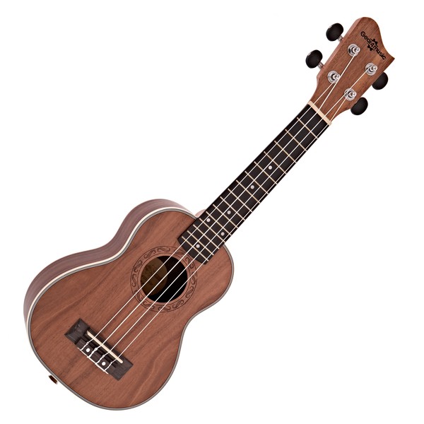 Koa Soprano Ukulele by Gear4music