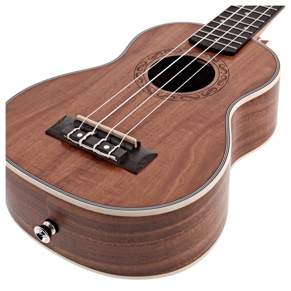 Koa Soprano Ukulele by Gear4music