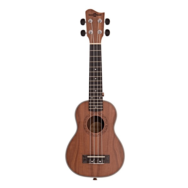 Koa Soprano Ukulele by Gear4music