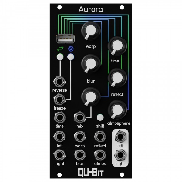 QU-Bit Aurora (12HP) - Front Panel