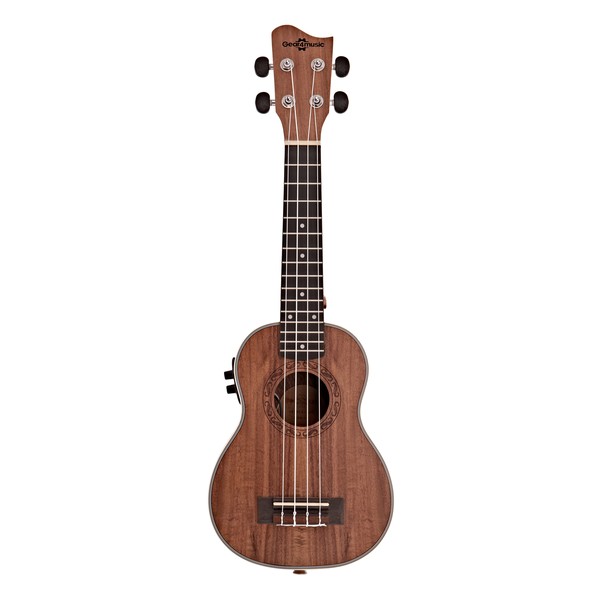 Koa Soprano Electro-Ukulele by Gear4music
