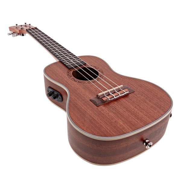 Sapele Concert Electro-Ukulele by Gear4music