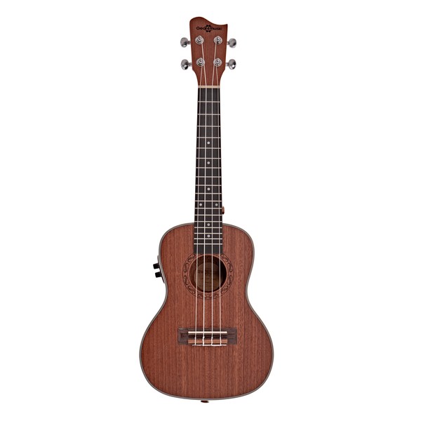 Sapele Concert Electro-Ukulele by Gear4music