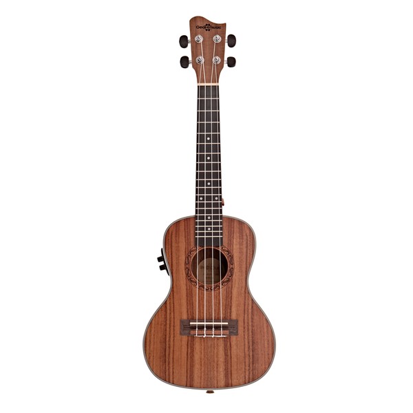 Koa Concert Electro-Ukulele by Gear4music