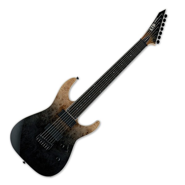 ESP LTD M-1007HT 7-String, Black Natural Fade
