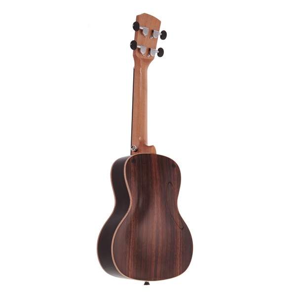 Hartwood Sonata Armrest Concert Ukulele, AA Solid Ebony