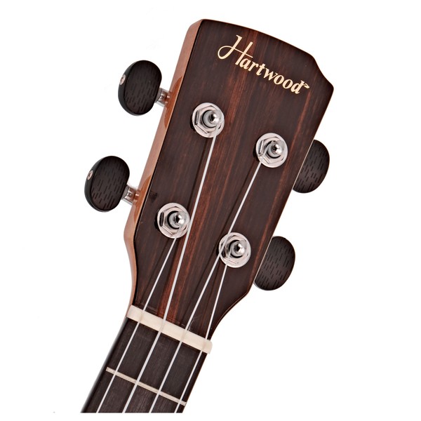 Hartwood Sonata Armrest Concert Ukulele, AA Solid Ebony