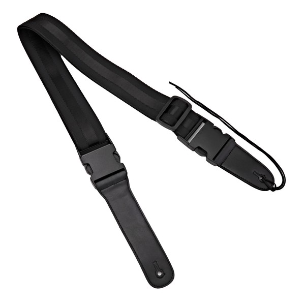 Guitar Cliplock Strap by Gear4music, Black