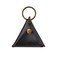 Plectrum Case Keyring by Gear4music, Black Leather