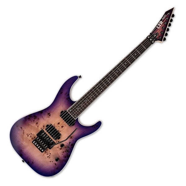 ESP LTD M-1000, Purple Natural Burst - Front View