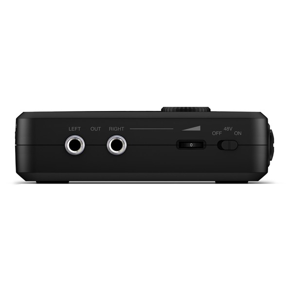 IK Multimedia iRig Pro DUO I/O Interface for iOS, Android, PC and Mac - left Side