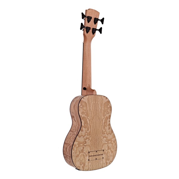 Electric Ukulele Bass by Gear4music, Curly Willow