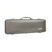 BAM Supreme Hightech Oblong Violin Case, Champagne with Silver Handle, Side