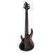 ESP LTD D-6, Black Natural Burst Satin - back