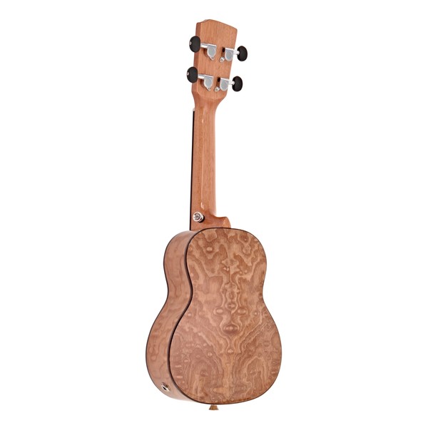 Hartwood Sonata Soprano Electro-Ukulele, Quilted Ash