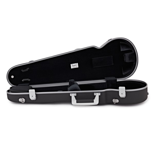 BAM 2002XL Hightech Contoured Violin Case, Black Panther at Gear4music
