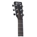 Martin D-X1E, Black w/ Fishman MX - headstock