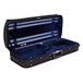 Gewa Liuteria Concerto Double Violin Case, Black and Blue