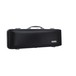 BAM Supreme Oblong Violin case, Black with Silver Handle and GPS, Side