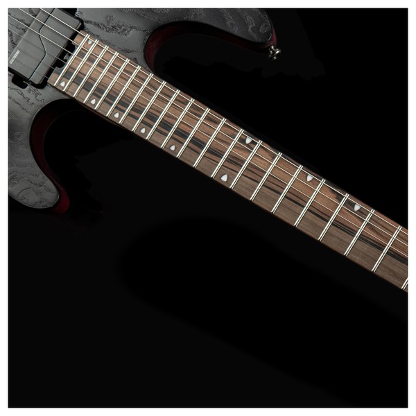 Cort KX500 Etched, Black - fretboard