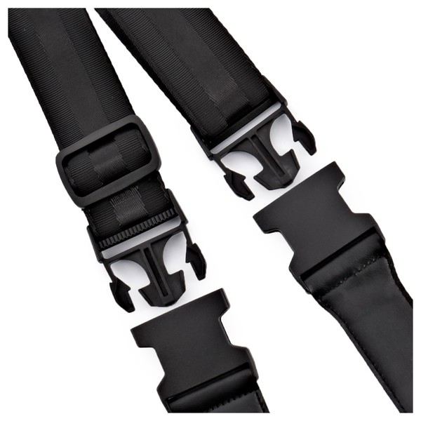 Guitar Quick-Clip Strap by Gear4music, Black