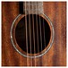 Cort AP550 Mahogany Acoustic, Open Pore Natural - soundhole