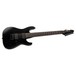 ESP LTD Alex Wade AW-7, Open Grain Black Satin - side