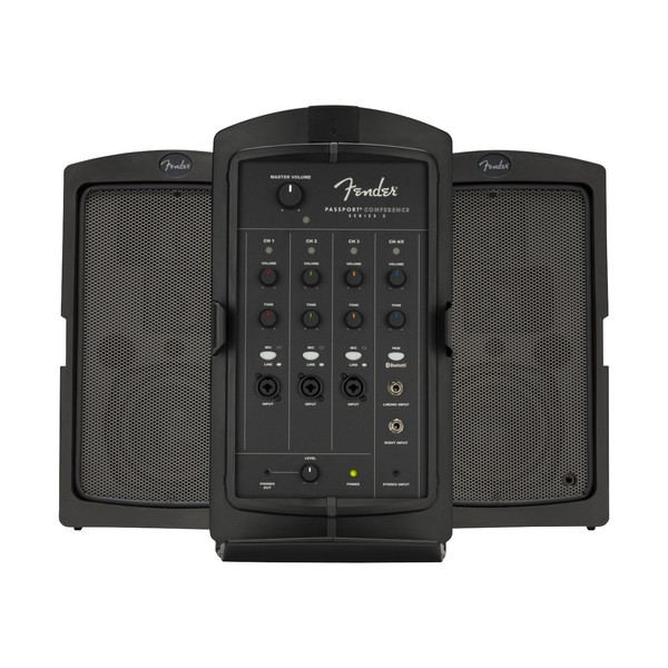 Fender Passport Conference 2 175W PA System, Black - front