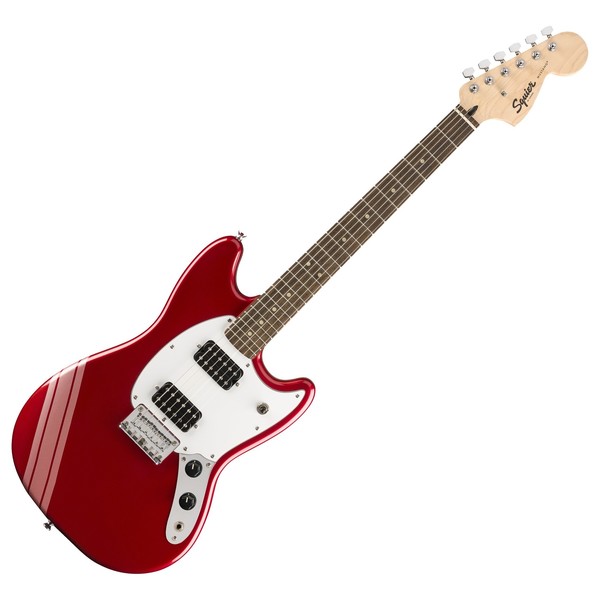 Squier Bullet Competition Mustang HH, Competition Red - front