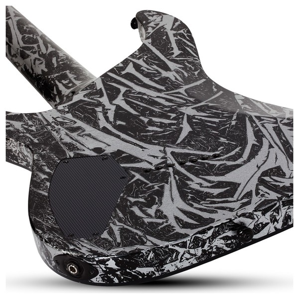 Schecter C-7 MS Silver Mountain, Back