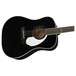 Fender FSR PM-1E Electro Acoustic, Black - body