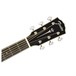 Fender FSR PM-1E Electro Acoustic, Black - headstock