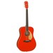 Fender FSR PM-1E Electro Acoustic, Fiesta Red - slant