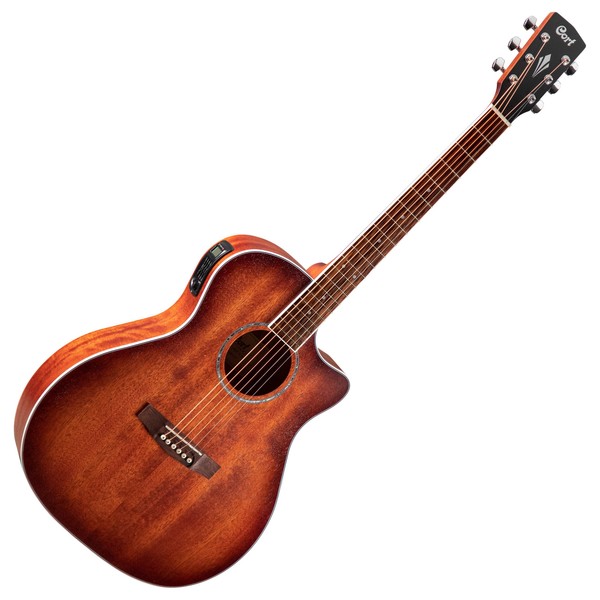 Cort GA5F FMH Grand Regal Electro Acoustic, Natural Open Pore - front