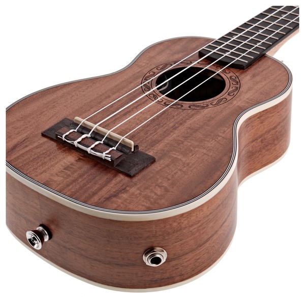 Koa Soprano Electro-Ukulele Pack by Gear4music