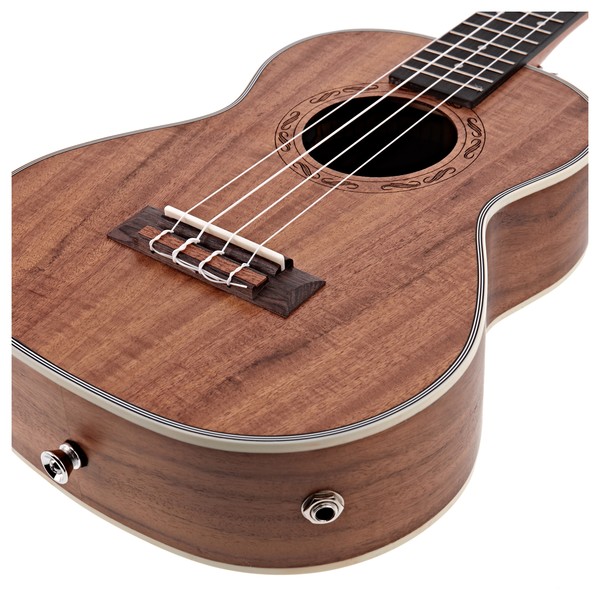 Koa Tenor Electro-Ukulele Pack by Gear4music