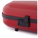 Gewa Air 2.1 Oblong Violin Case, Red Gloss, Locks