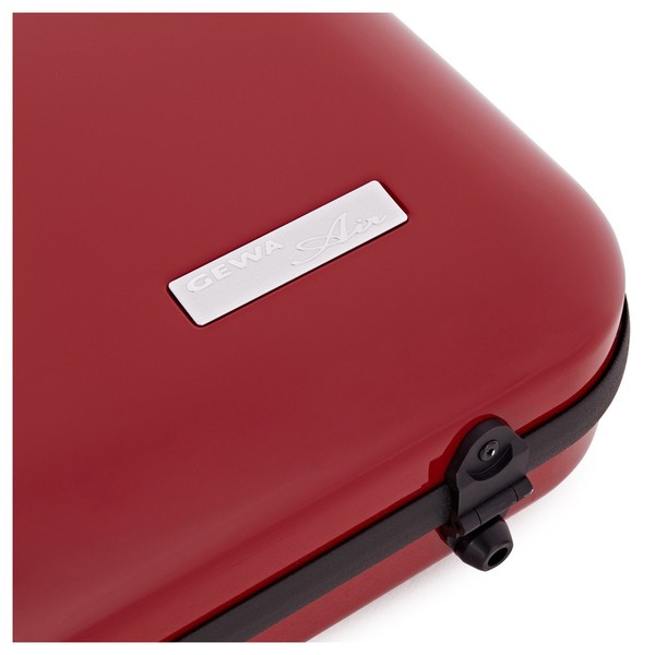 Gewa Air 2.1 Oblong Violin Case, Red Gloss at Gear4music