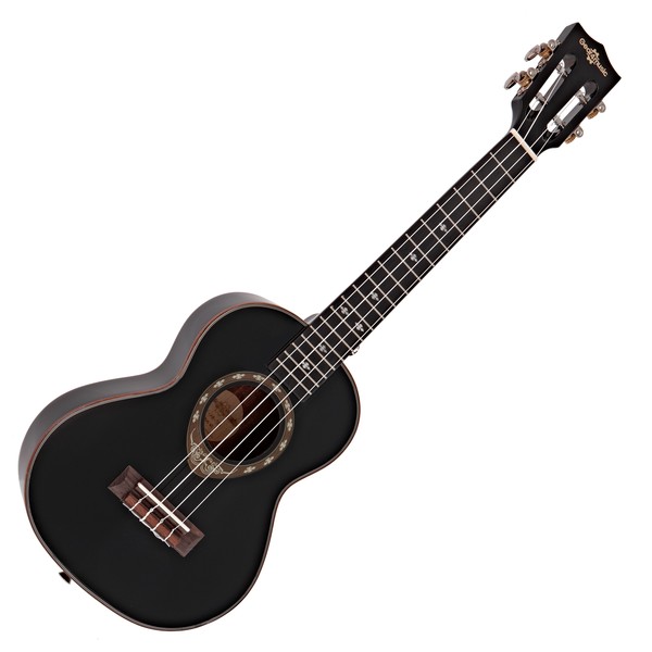 Archback Tenor Ukulele Pack by Gear4music, Black