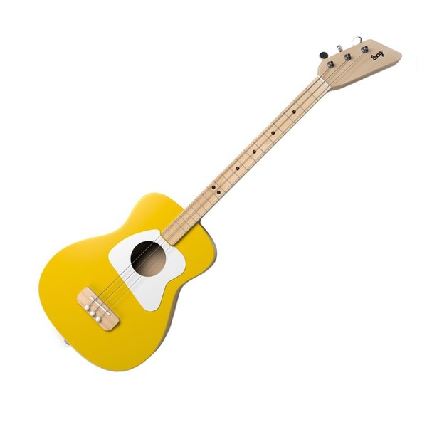Loog Pro Acoustic, Yellow - Front View