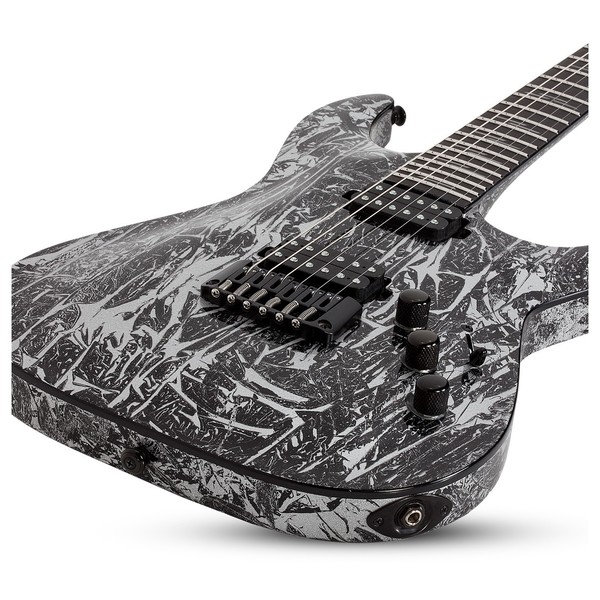 Schecter C-1 Silver Mountain, Front Tilt