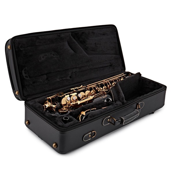Yamaha YAS875EXB Custom Alto Saxophone, Black Lacquer, Case