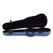 Gewa Air 1.7 Shaped Violin Case, Blue Gloss