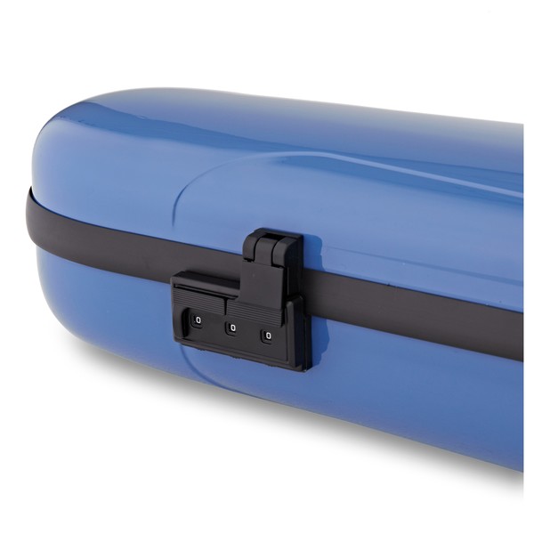 Gewa Air 1.7 Shaped Violin Case, Blue Gloss