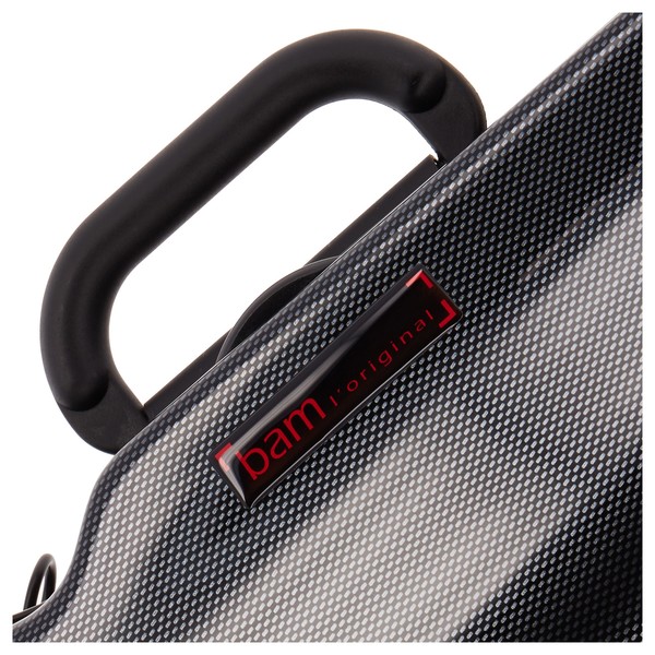 BAM 2200XL Hightech Shaped Viola Case, Black Carbon