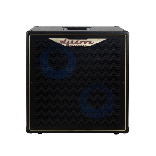 Ashdown ABM 210-PN Lightweight 500w 2x10 8 Ohm Bass Cab, Front