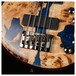 Cort Artisan Persona 5 Bass Ltd, Blue Resin Burl - bridge