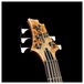 Cort Artisan Persona 5 Bass Ltd, Blue Resin Burl - headstock