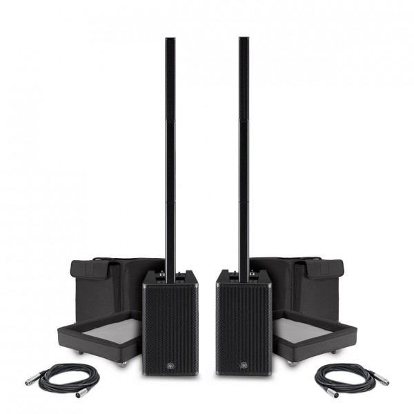 Yamaha Stagepas 1K Column PA System, Pair with Cables