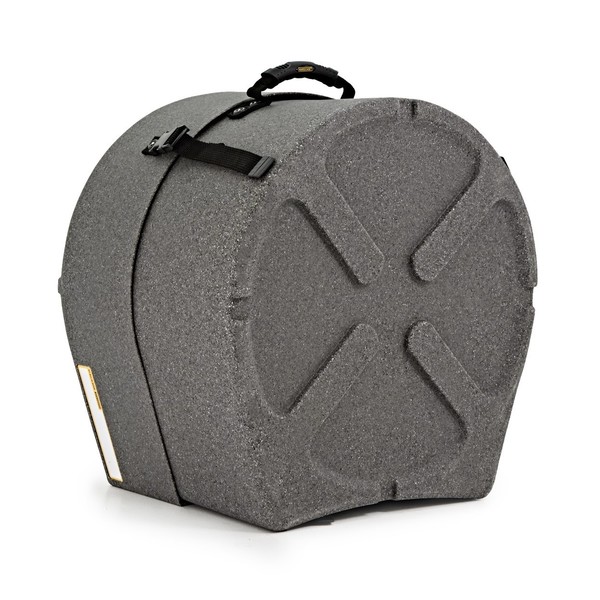 Hardcase 18'' Floor Tom Case Fully Lined, Granite - Back